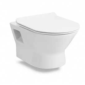 Унітаз підвісний Volle FIESTA RIM без обідка, білий