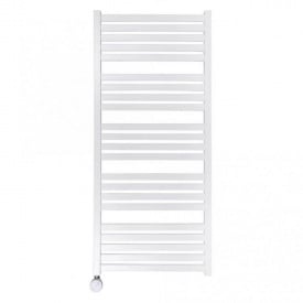 Електрична рушникосушка Terma Marlin One 530x1185 біла Л