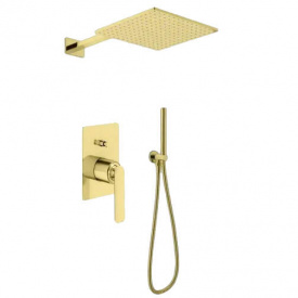 Душова система Kohlman EXPERIENCE 25 GOLD + BOX прихований монтаж