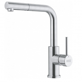 Змішувач для кухні Franke Glenda висувний вилив сталь (115.0706.986)