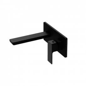 Змішувач для умивальника Lavita Aquila прихованого монтажу, чорний матовий (5900378342885)