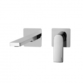 Змішувач для умивальника Paffoni Tango настінний, вилив 200 мм хром (TA105CR70)