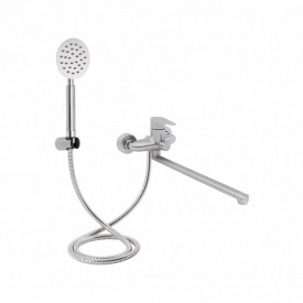 Змішувач для ванни Lidz Vida 005 Нікель (LDVID005NKS38087)