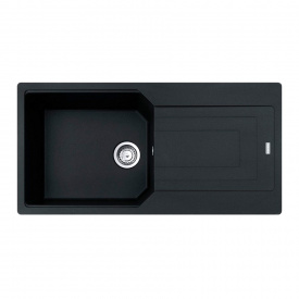 Кухонна мийка Franke Urban UBG 611-100 XL, онікс, кліпси (114.0701.792)