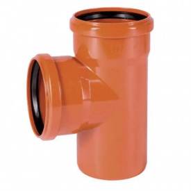 Трійник каналізаційний з ПВХ Magnaplast KGEA 160/160/87° (21350)