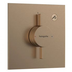 Змішувач для душу Hansgrohe DuoTurn E на 1 функцію шліфована бронза (75617140)