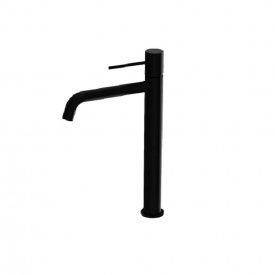 Змішувач для умивальника Lavita Orion високий, чорний матовий (5900378341406)