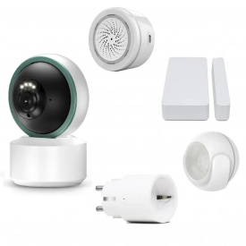 Комплект охоронної Wi-Fi сигналізації 1DAL AlarmKit WF10 Tuya Smart (ALM.KT-WF10)