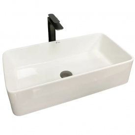 Раковина накладна VBI Paterno білий глянець VBI-012609