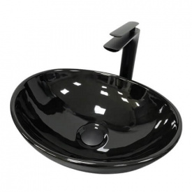 Раковина накладна VBI Parma Black glossy (VBI-011021)