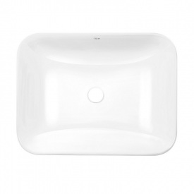 Раковина врізна Qtap Scorpio 500х380х145 білий (QT1411K490WN)