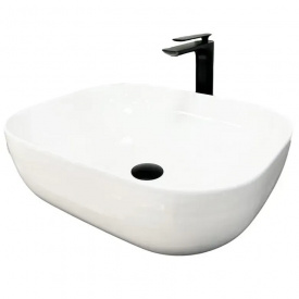 Раковина накладна VBI Bergamo білий VBI-012500