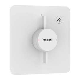 Змішувач для душу Hansgrohe DuoTurn Q на 1 функцію білий матовий (75614700)