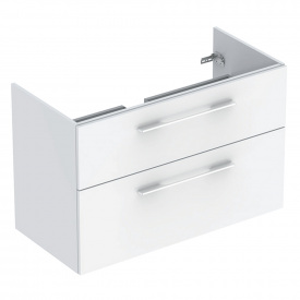 Тумба для вбудованого умивальника Geberit Selnova Square 1000х502х635, білий (501.212.00.1)