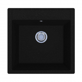 Кухонна мийка Miraggio Bodrum 510, чорний блиск