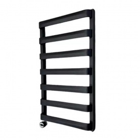 Електрична рушникосушка Terma WIX 850x500 ліва чорний (WLWXT085050K9M5E1MOAMX2)