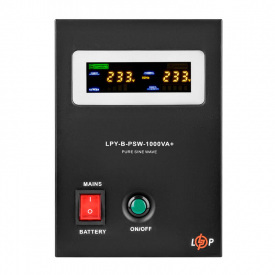 ДБЖ LogicPower LPY-B-PSW-1000VA+ (700Вт) 10A/20A 12V (LP4151)
