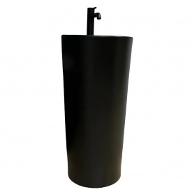 Раковина підлогова VBI Bolonia чорний мат VBI-019003