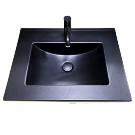 Раковина врізна VBI Ferrara 60 Black matt (VBI-018042)