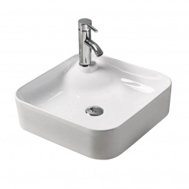 Умивальник накладний Volle 43x43x12 білий (13-01-038)