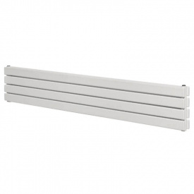 Горизонтальний дизайнерський радіатор Arttidesign Livorno ІІ G 4/272/2000/50 білий матовий