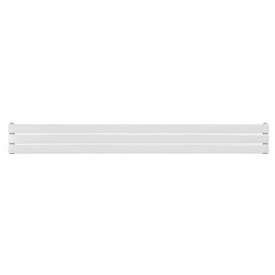 Горизонтальний дизайнерський радіатор Arttidesign Livorno ІІ G 3/204/2200/50 білий матовий