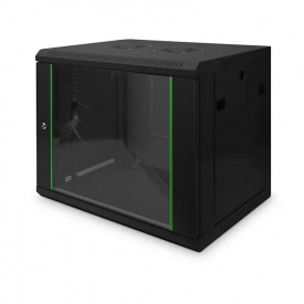 Комутаційна шафа Digitus Wall Mounting Dynamic Basic 600x450 мм 19" 9U чорна