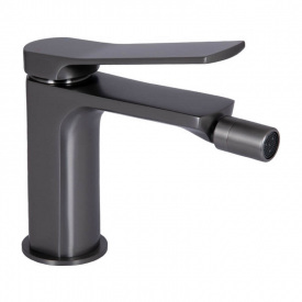 Змішувач для біде Qtap Slavonice Gunmetal Black (QTSLA255GMB45923)
