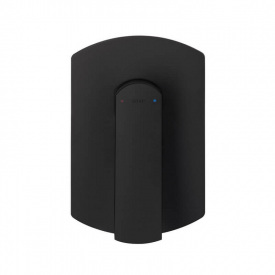 Змішувач для душу Qtap Slavonice прихованого монтажу Black Matt (QTSLA267BLM45903)