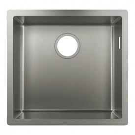 Мийка кухонна Hansgrohe S71 S719-U400 під стільницю 450х450, сталь (43425800)