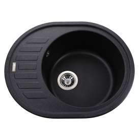 Гранітна мийка Globus Lux ARNO 620х500-А0001, графіт