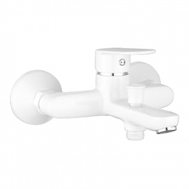 Змішувач для ванни Imprese LASKA, білий, 35 мм