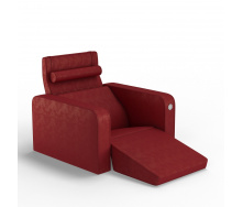 М'яке крісло KULIK SYSTEM PLEASURE Антара Цілий Червоний (hub_ffYQ55930)