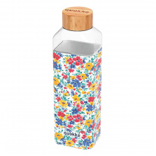 Пляшка для води Quokka Ditsy Floral 0.7 л Різнокольоровий (40026)