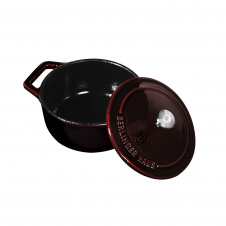 Порционная кастрюля Berlinger Haus Metallic Line Burgundy Edition 10 см 0.31 л Бордовый (BH-6495)