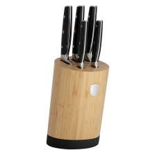 Набор ножей Berlinger Haus Matte Black Collection 6 предметов Черный (BH-3136)