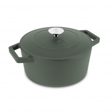 Кастрюля Berlinger Haus Matte Green 24 см 4.35 л Зеленый (BH-6544)