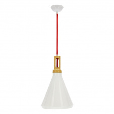 Люстра Candellux Robinson 26x115 см Біло-коричневий (31-37695)