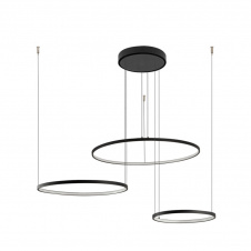 Люстра Nowodvorski Circolo Led 60x125x140 см Чорний (Now10817)