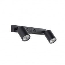 Настінний світильник TK Lighting Top 39x18 см Чорний (TK10277)
