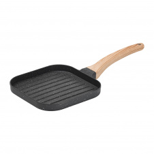 Сковорода-гриль с антипригарным покрытием Breakfast 18.3x18.1x2 см Серый (HP39568C)