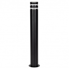 Вуличний світильник Polux Rino 9x9x74 см Чорний (Pol324016)