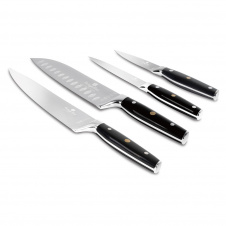 Набор ножей Berlinger Haus Matte Black Collection 4 шт Черный (BH-3135)