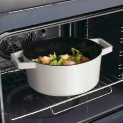 Кастрюля Berlinger Haus Sahara Collection 24 см 4.35 л Кремовый (BH-6528) Покровск