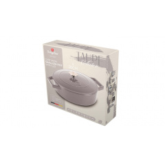Каструля Berlinger Haus Taupe Collection 26 см 2.57 л Сіро-бежевий (BH-6527) Фастів