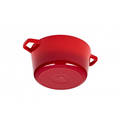 Каструля Gerlach Natur Iron 21 см 3 л Червоний (5901035508477) Лубни
