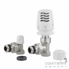Угловой термокомплект с функцией анти-протекание ICMA 1/2 KIT G1100+774-940+805-940 белый Кропивницький