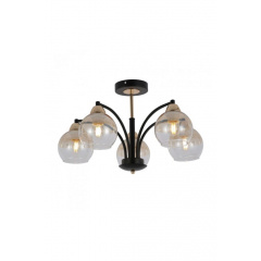Люстра Blitz 8117 55x33 см Чорно-золотистий (8117-45) Кропива