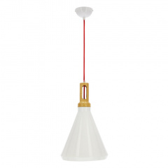 Люстра Candellux Robinson 26x115 см Біло-коричневий (31-37695) Ірпінь