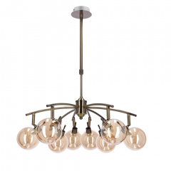 Люстра Candellux Lentini 74x75 см Латунь (38-16393) Ізюм